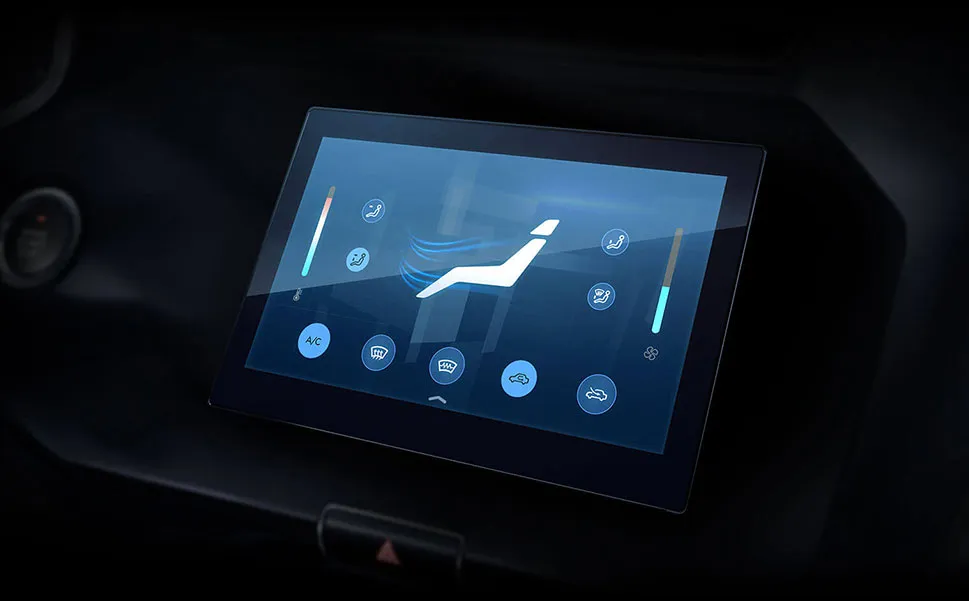 صفحه نمایش لمسی رنگی 9 اینچی ایکس ۲۲ پرو دنده ای